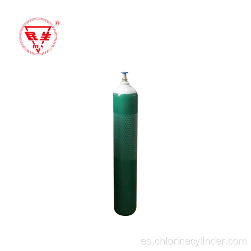 Botella de tanque de cilindro de gas de oxígeno médico para uso hospitalario